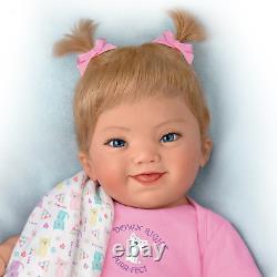 Ashton-Drake So Truly Real Down Right Purr-fect Lifelike Baby Doll by Ping Lau