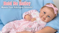 Ashton Drake So Truly Real Hold Me Hailey Interactive Baby Doll Makes Five Sound