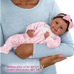Ashton Drake So Truly Real Hold Me Hattie Interactive Baby Doll Makes Five Sound