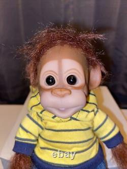 Ashton Drake So Truly Real Monkey Newborn Reborn Doll 8 Tall Beautiful