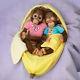 Ashton Drake So Truly Real Monkey Orangutan Frankie & Fiona Baby Dolls 13 Twins