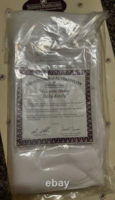 Ashton Drake So Truly Real Welcome Home Baby Emily Doll Linda Webb Newborn