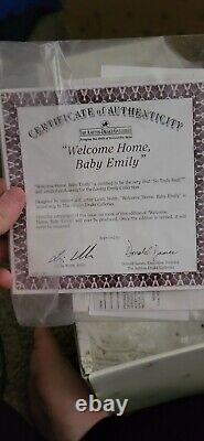 Ashton Drake So Truly Real Welcome Home Emily Baby Doll Reborn Linda Webb 2003