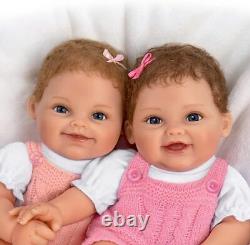 Ashton-Drake So Truly Real Wishes Come True, Times Two Twin Realistic Baby Dolls