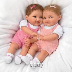 Ashton-Drake So Truly Real Wishes Come True, Times Two Twin Realistic Baby Dolls