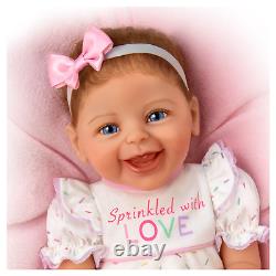 Ashton-Drake Sprinkled With Love Lifelike Baby Doll by Ina Volprich