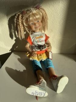 Ashton Drake Sunshine and Lollipops Doll by Diana Effner Blonde Curly Girl 90s