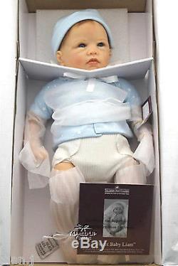 Ashton Drake'Sweet Baby Liam' fully poseable Lifelike baby Doll