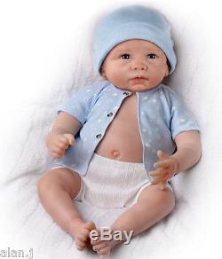Ashton Drake'Sweet Baby Liam' fully poseable Lifelike baby Doll