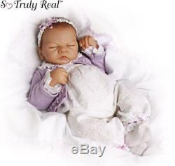 Ashton Drake Sweet Dreams Emily Breathing rooted hair baby doll