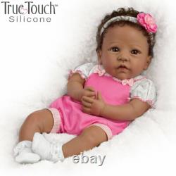 Ashton Drake Tasha Silicone Soft Skin Lifelike Baby Girl Doll by Linda Murray