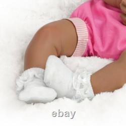 Ashton Drake Tasha Silicone Soft Skin Lifelike Baby Girl Doll by Linda Murray