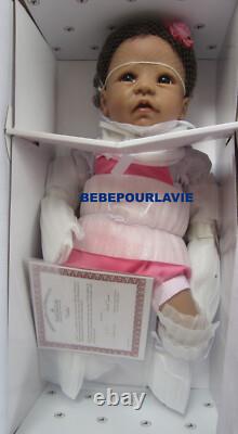 Ashton Drake Tasha Silicone Soft Skin Lifelike Baby Girl Doll by Linda Murray