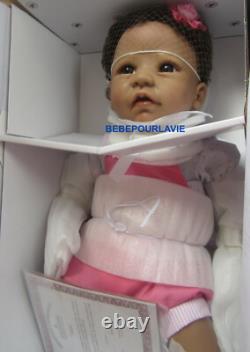 Ashton Drake Tasha Silicone Soft Skin Lifelike Baby Girl Doll by Linda Murray