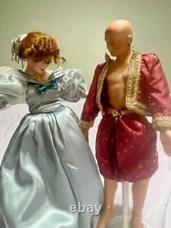 Ashton-Drake The King and I Porcelain Dolls Shall We Dance Vintage 1990