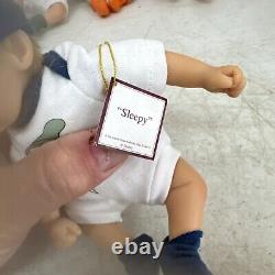 Ashton-Drake The Seven Dwarfs Baby Dolls Lot of 6