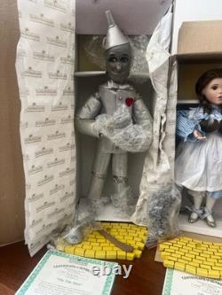 Ashton-Drake The Wizard Of Oz Doll Set With Boxes And COAs