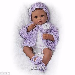 Ashton Drake Tiana Goes To Grandmas Poseable Weighted Baby Doll