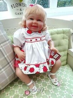 Ashton Drake Tiny Tickles Doll Truly Real Girl 18 Garden of Love Bonnie Chyle