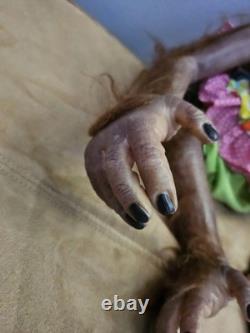 Ashton Drake Toddler Monkey Orangutan Mollie By Simon Laurens- Reborn Doll HTF