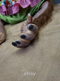 Ashton Drake Toddler Monkey Orangutan Mollie By Simon Laurens- Reborn Doll HTF
