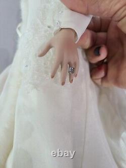 Ashton Drake Touch Of Elegance 20 Porcelain Bride Doll By Cindy Mcclure