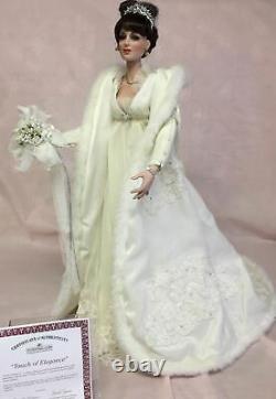 Ashton Drake Touch Of Elegance Porcelain Bride Doll by Cindy McClure