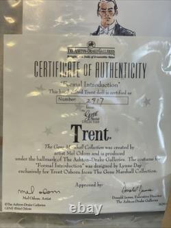 Ashton-Drake Trent Osborn Formal Introduction Debut Doll 2001 NRFB COA