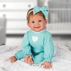 Ashton Drake Tummy Time With Taytum Lifelike Baby Doll With Pop-Up Play Mirror