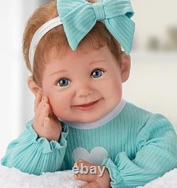 Ashton Drake Tummy Time With Taytum Lifelike Baby Doll With Pop-Up Play Mirror