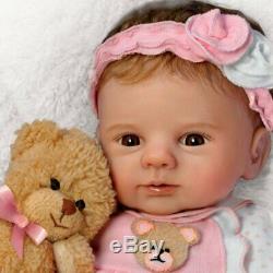 Ashton Drake UN-BEAR-ABLY Cute So Truly Real baby Doll NEW Gift Real Touch Vinyl