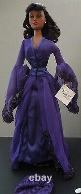 Ashton Drake VIOLET WATERS Violet Nights Doll and Trunk Set with box, COA