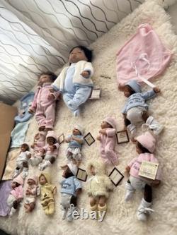 Ashton Drake Vintage Baby Dolls Baby Monkey Dolls Retired VTG QT 14