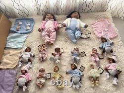 Ashton Drake Vintage Baby Dolls Baby Monkey Dolls Retired VTG QT 14