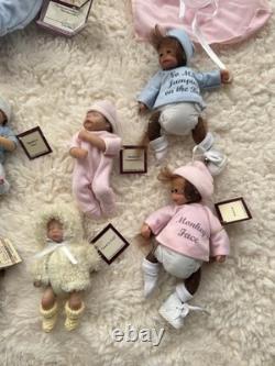 Ashton Drake Vintage Baby Dolls Baby Monkey Dolls Retired VTG QT 14