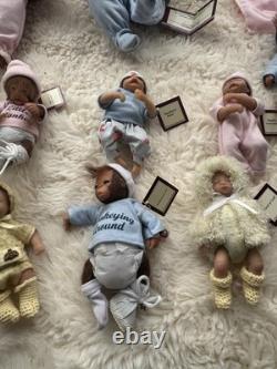 Ashton Drake Vintage Baby Dolls Baby Monkey Dolls Retired VTG QT 14