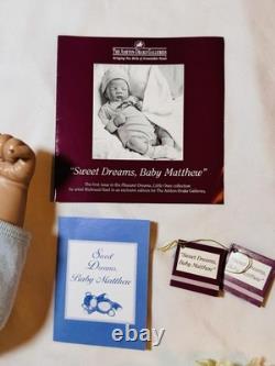 Ashton Drake Vinyl Baby Reborn Doll Sweet Dreams Baby Matthew Truly Real