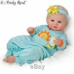 Ashton Drake Violet Parker Pocket Full Of Sunshine Weighted Baby Doll NEW Gift