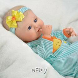 Ashton Drake Violet Parker Pocket Full Of Sunshine Weighted Baby Doll NEW Gift