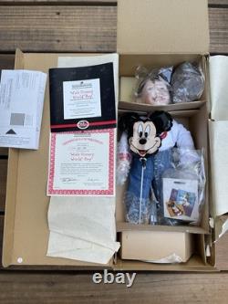 Ashton Drake Walt Disney World Boy & Girl 16 Porcelain Dolls New In Box Coa