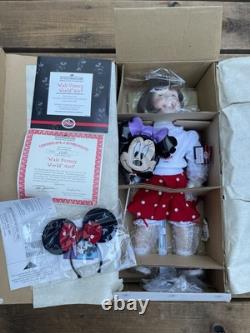 Ashton Drake Walt Disney World Boy & Girl 16 Porcelain Dolls New In Box Coa
