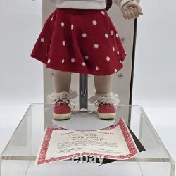 Ashton Drake Walt Disney World Girl Minnie Mouse Balloon Porcelain Doll COA