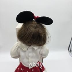Ashton Drake Walt Disney World Girl Minnie Mouse Balloon Porcelain Doll COA
