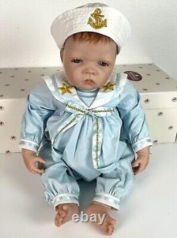 Ashton Drake Waltraud Hanl Anchors Aweigh Andrew So Truly Real 22 Doll NIB