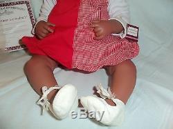 Ashton-Drake Waltraud Hanl Baby Jasmine Goes To Grandma Looks Real Baby Doll