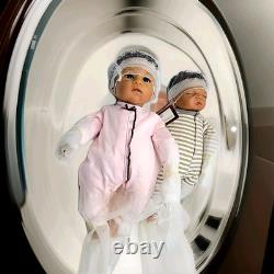 Ashton-Drake Waltraud Hanl Jada And Jayden Poseable Twin Baby Doll Set