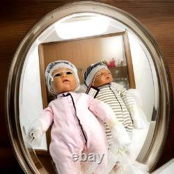 Ashton-Drake Waltraud Hanl Jada And Jayden Poseable Twin Baby Doll Set