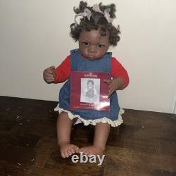 Ashton Drake Waltraud Hanyl So Truly Real JASMINE Age 1 1/2 Reborn Doll 26 READ