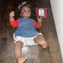 Ashton Drake Waltraud Hanyl So Truly Real JASMINE Age 1 1/2 Reborn Doll 26 READ