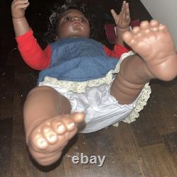 Ashton Drake Waltraud Hanyl So Truly Real JASMINE Age 1 1/2 Reborn Doll 26 READ